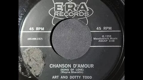 Art and Dotty Todd - Chanson D'Amour (Song of Love)