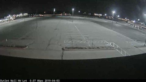 Meteor shower from Premium Outlets parking lot in Mount Pleasant