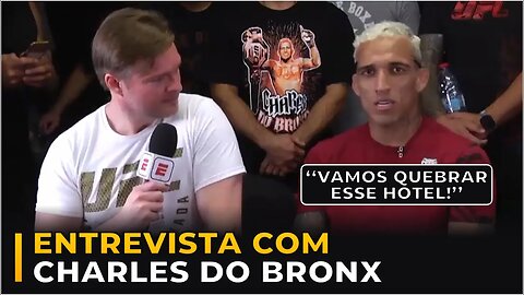 "VOU NOCAUTEAR O ISLAM NO PRIMEIRO ROUND!" - ENTREVISTA CHARLES DO BRONX