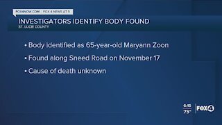 Woman's body found on side of road