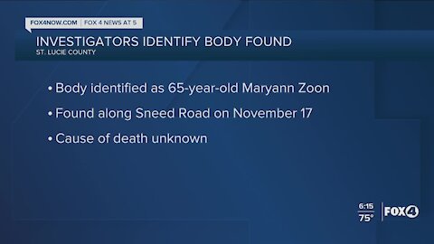 Woman's body found on side of road