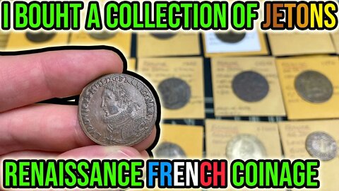 MASSIVE French Renaissance Copper/Brass Jeton Purchase + Unboxing - Early French Kings & More!!