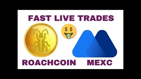 4 Profit Trades In a Row! | ROACHCOIN/USDT : Fast & Profitable Crypto Trading in MEXC #mexc