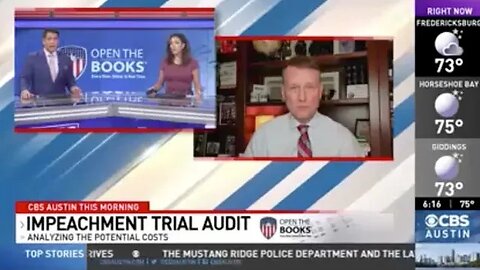 CBS Austin: AG Ken Paxton Impeachment Trial Audit