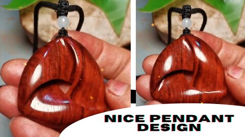 Nice pendant design| pendant|wood carving|wood|woodworking7900 |#shorts