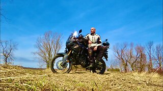 Just letting loose on the Africa twin