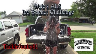 Wife's ALS Ice Bucket Challenge (TackleJunky81)
