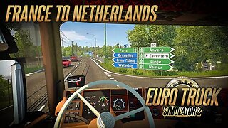 France to Netherlands - Scania R 4-series Topline mod | ETS2 1.46 | Euro Truck Simulator 2 Gameplay