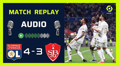 Lyon s'offre Brest après un match totalement dingue ⚽ Lyon 4-3 Brest ✅ Ligue 1 🎙️