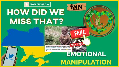 Ukraine: Misinformation & Emotional Manipulation | (react) a clip from How Did We Miss That? Ep 26