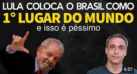 Congratulations to the Fazuelis!!! ex-convict LULA places Brazil as NUMBER 1 in the world in taxes