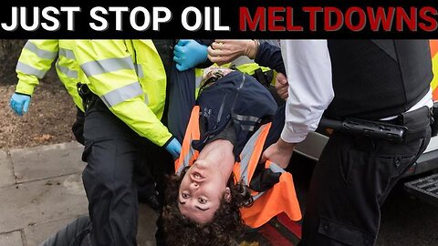 HYSTERICAL JUST STOP OIL MELTDOWNS CAPTURED