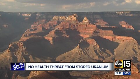 Investigation of uranium ore at Grand Canyon finds no radiation health risk