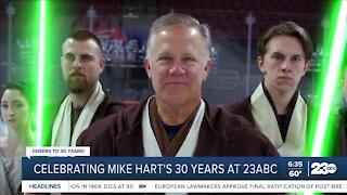 Celebrating Mike Hart after 30 years at 23ABC