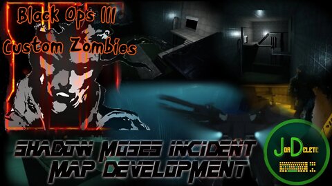 Black Ops III Custom Zombies Map Development - Shadow Moses Incident (Warehouse/Underground Base)
