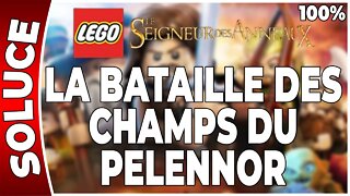 LEGO : Le Seigneur des Anneaux - LA BATAILLE DES CHAMPS DU PELENNOR - 100 % Minikits, trésors, plans