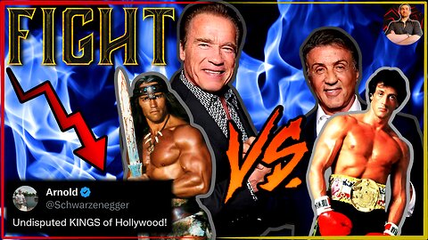 The GREATEST Hollywood Rivalry! Arnold Schwarzenegger Vs. Sylvester Stallone! Arnie Talks Sly!