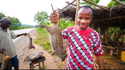 West African Food - EXOTIC DELICACY in GHANA!