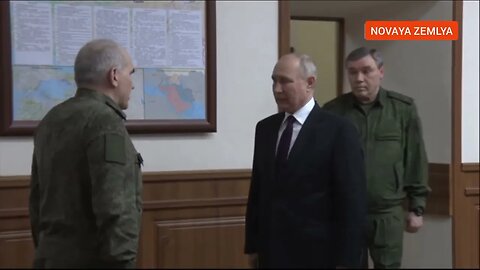 Putin visits Russian High Command of Ukraine Operation in Rostov