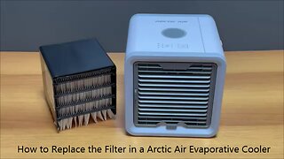 How to Replace the Filter in a Arctic Air Evaporative Cooler