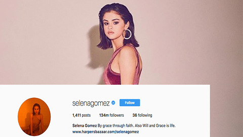 Selena Gomez UNFOLLOWS Everyone On Instagram
