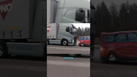 Watch How Fast Volvo Trucks Can Stop