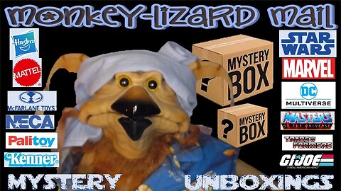 LIVE MYSTERY TOY UNBOXINGS - MoNKEY-LiZaRD Mail