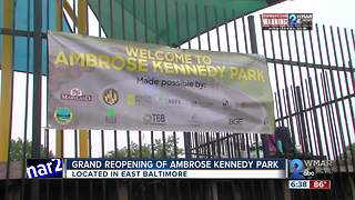 Grand Reopening of Ambrose Kennedy Park
