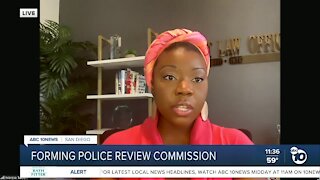 Forming police review commission