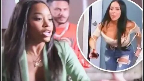 Angelina Pivarnick Throws Red Wine on Nikki Hall Sparking Fight Requiring Security To Step In!