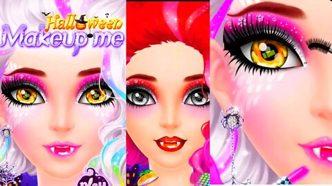 Helloween makeup me|makeup|helloween|girl games|makeup wala game|new game 2022