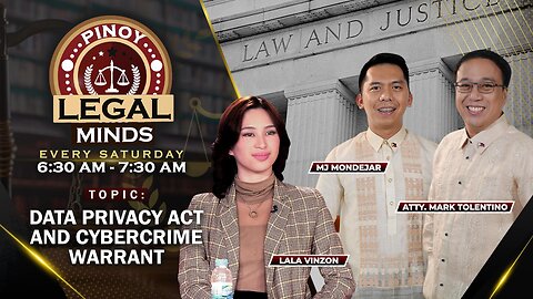 LIVE: Pinoy Legal Minds | December 2, 2023