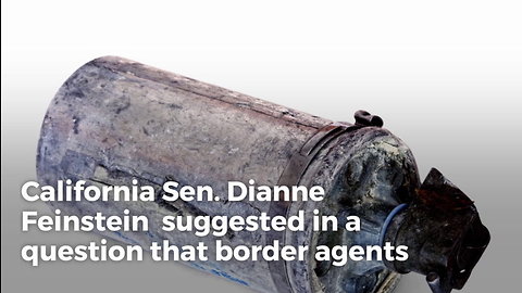 Border Official Corrects Dianne Feinstein’s Claim That Agents Threw Tear Gas at Children