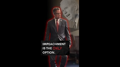 IMPEACHMENT IS THE ONLY OPTION