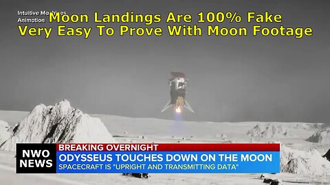 Make Sure All the Good Politicians in Your Country Know That the Odysseus Moon Landing Is 100% FAKE