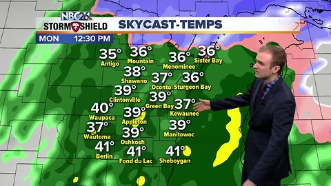 Gino Recchia NBC26 Storm Shield Weather Forecast