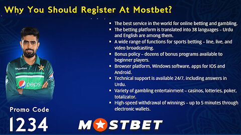 Why You Should Register on Mostbet | Mostbet Per Hi Register Q Kren?|YouTube