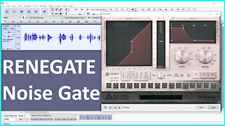 Audacity: How To Use Renegate Noise Gate Plug-In