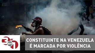 Eleição de Constituinte na Venezuela é marcada por violência