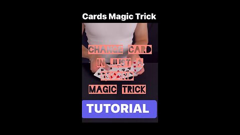 MAGIC TRICK WITH CARDS