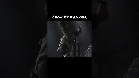 Leon Vs Krauser QTE Fight | Resident Evil 4 #residentevil4 #gaming #shorts