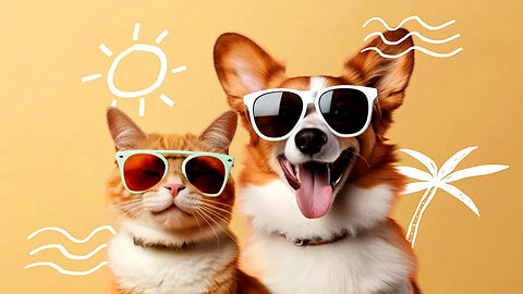 Cute Cat & Dog Funny videos 2024 | Funny Animal Videos