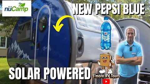 NEW PEPSI BLUE Tiny Trailer 2023 T@B 320 S Boondock With Bathroom Come Take A LOOK!