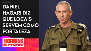 Porta-voz do exército de Israel cita relação do Hamas com hospitais de Gaza