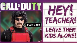 Dr. Disrespect takes action on NickMercs Activision Pink Floyd