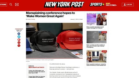 Mansplaining Conference hopes to ‘Make Women Great Again’ - The New York Post | #MWGA Trailer