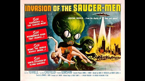 Invasion of the Saucer Men - Full SciFi Movie 1957 ( HD )