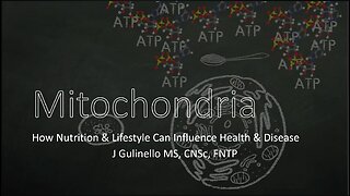 Mitochondria - In Sickness & In Health Pt II