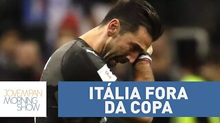 Itália está fora da Copa do Mundo em 2018