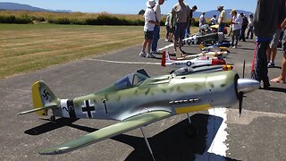 A Look at Warbirds Over Whatcom at Bell Air RC Flyers Flying Field